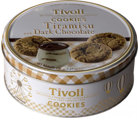 Biscuiti / Fursecuri - Fursecuri Cu Tiramisu Si Bucati De Ciocolata Neagra 150g