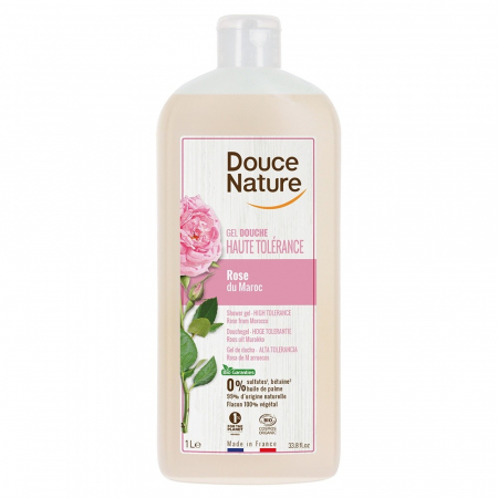 Produse - Gel de dus cu inalta toleranta cu apa de trandafiri  1L