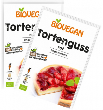 Alte Produse - Glazura De Gelatina Bio Rosie 2x7g