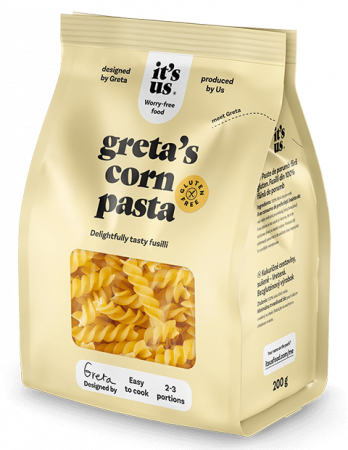 Reg-Enor - Paste Fusilli Din Porumb - Greta 200g