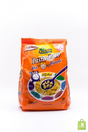 Paste Alfabet Din Porumb - Pasta D'oro 250g [1]