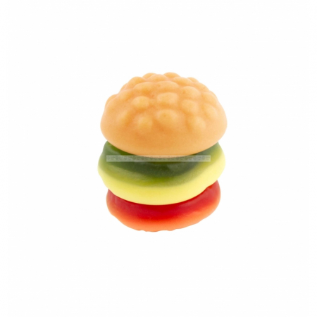 Gustari - Jeleuri Burgeri Mici Ambalate Individual, Cu Aroma De Fructe 64*10g