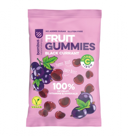 Bomboane / Acadele / Jeleuri - Jeleuri De Fructe Cu Coacaze Negre 35 g