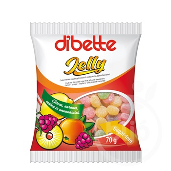 Bomboane / Acadele / Jeleuri - Jeleuri De Fructe Mixte (NSA) 70g