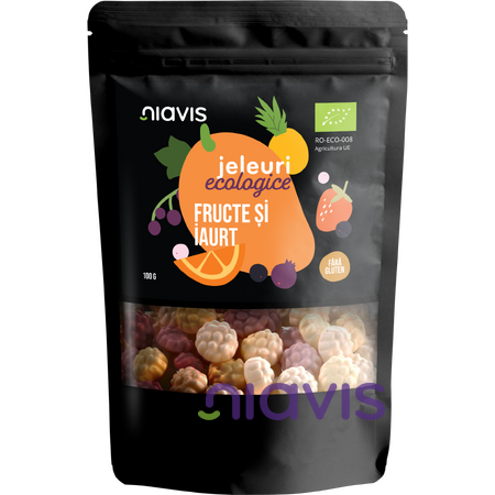 Bomboane / Acadele / Jeleuri - Jeleuri Ecologice Cu Fructe Si Iaurt 100g