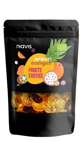 Dulciuri / Snacksuri - Jeleuri Ecologice "Fructe Exotice" 100g