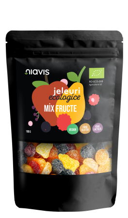 Produse Vegane - Jeleuri Ecologice "Mix Fructe" 100g