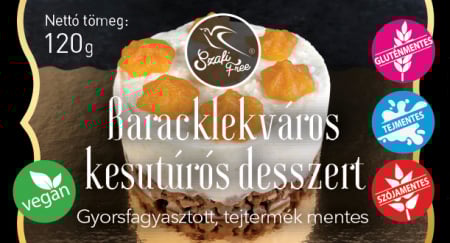 Branzeturi / Iaurt / Smantana - Desert Cu Caju Si Gem De Piersici 120g