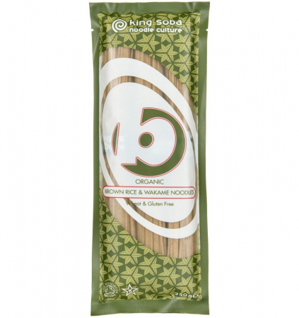 Paste - Taietei Din Orez Brun Si Alge Wakame BIO 250g