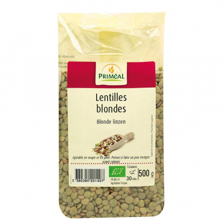 Alimente De Baza - Linte Blonda BIO 500g