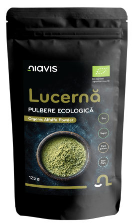 Condimente / Ingrediente - Lucerna(Alfalfa) Pulbere Ecologica/Bio 125g