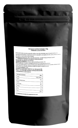 Merisoare Ecologice/BIO Indulcite cu Suc de Mere 125g [3]