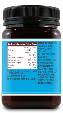 Miere de Manuka KFactor 12 RAW 500g [2]