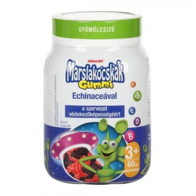 Pentru Copii - Minimartieni Vitamine Gumate Cu Echinaceea 60buc