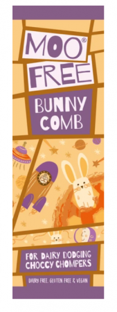 Produse Vegane - Baton Bunnycomb - Mini Moos 20g