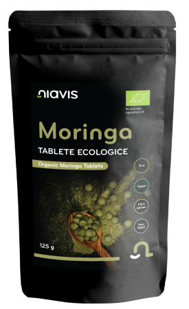 Suplimente - Moringa Tablete Ecologice/BIO 125g