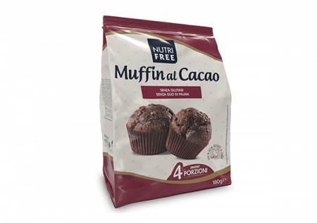 Ciocolata - Briose De Cacao Cu Bucati De Ciocolata 180g