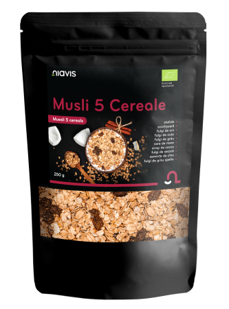 Cereale / Musli / Terci - Musli 5 Cereale Ecologic 250g