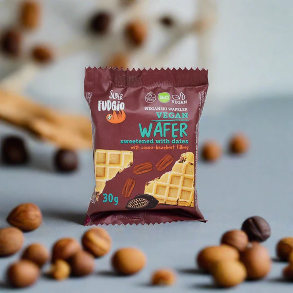 Piscoturi / Napolitane - Napolitana Cu Alune De Padure Si Curmale - BIO - 30g