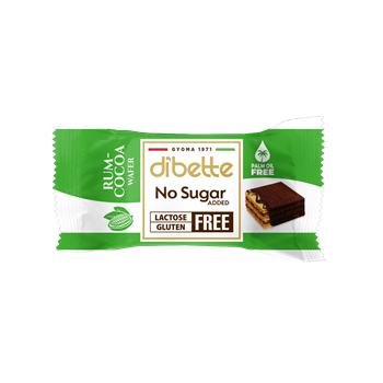 Piscoturi / Napolitane - Napolitana Glazurata Cu Crema De Cacao Si Rom (NSA) 10g