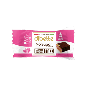 Piscoturi / Napolitane - Napolitana Glazurata Cu Crema De Zmeura (NSA) 10g