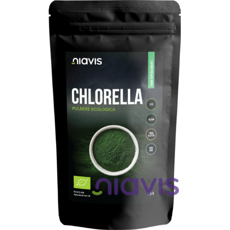 Superalimente / Vitamine - Chlorella Pulbere Ecologica/BIO 125g