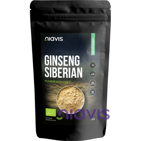 Superalimente / Vitamine - Ginseng Siberian Pulbere Ecologica/Bio 125g
