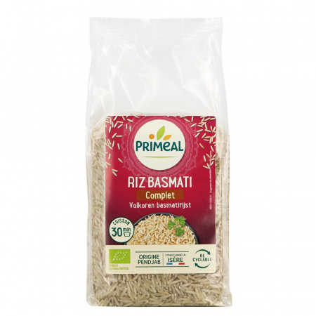 Alimente De Baza - Orez Basmati Integral BIO 500g
