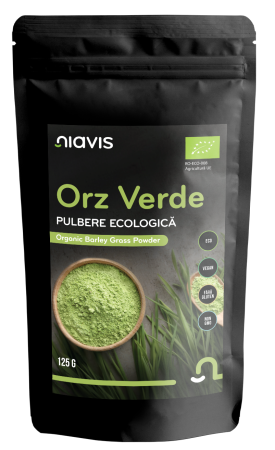 Superalimente / Vitamine - Orz Verde Pulbere Ecologica/BIO 125g