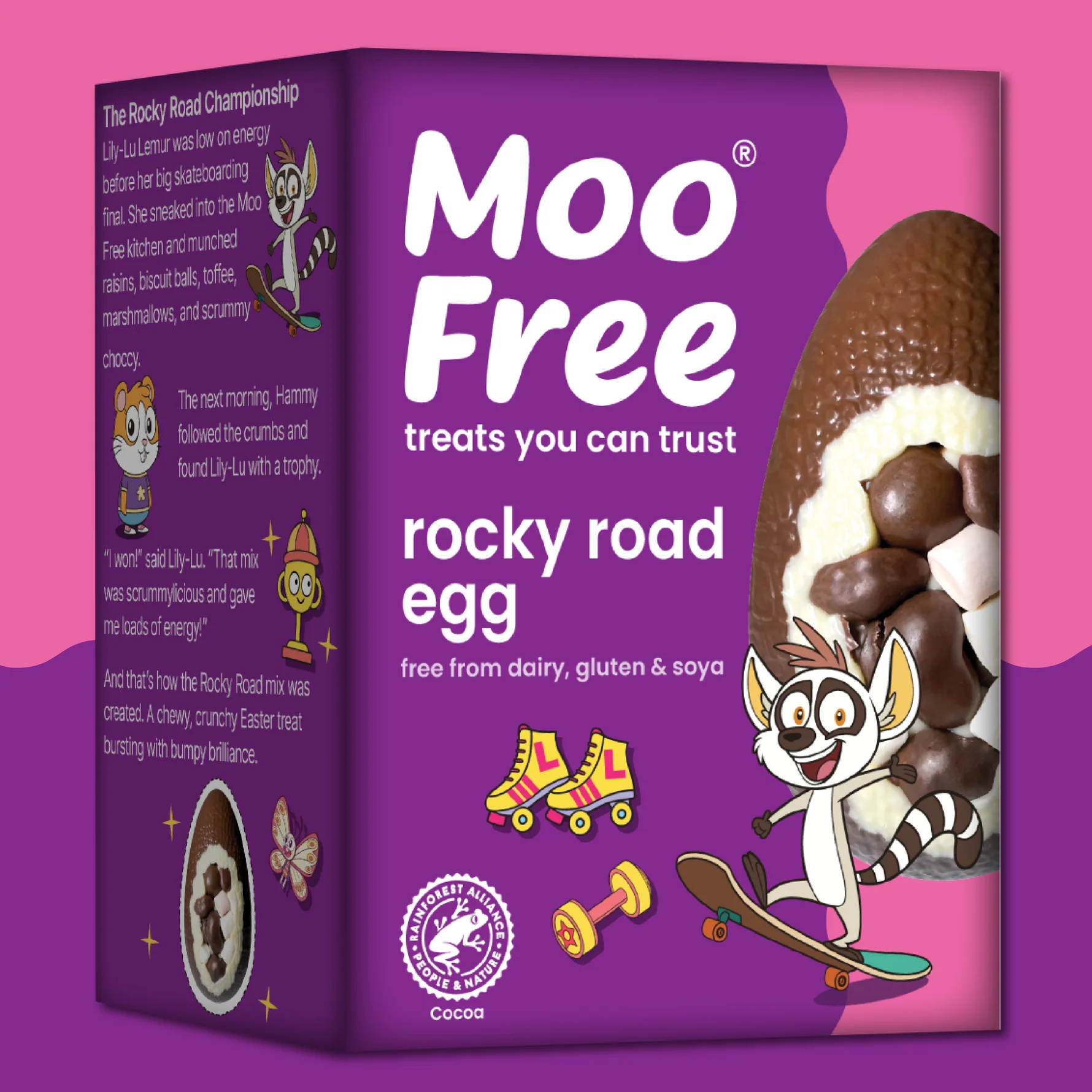 Oua De Ciocolata  Rocky Road LF, GF, VEGAN 85G [1]