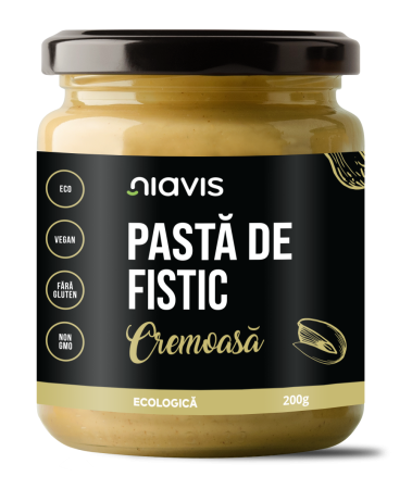 Creme / Unturi - Pasta de Fistic Cremoasa Ecologica/BIO 200g