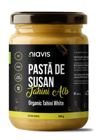Creme / Unturi - Pasta de Susan (Tahini Alb) Ecologica/BIO 500g