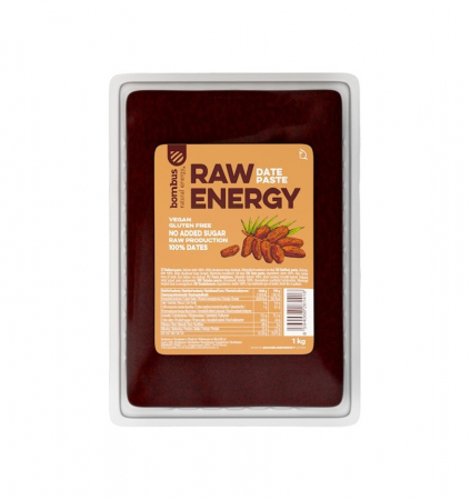 Creme / Unturi - Pasta Pura De Curmale Raw Energy 1Kg