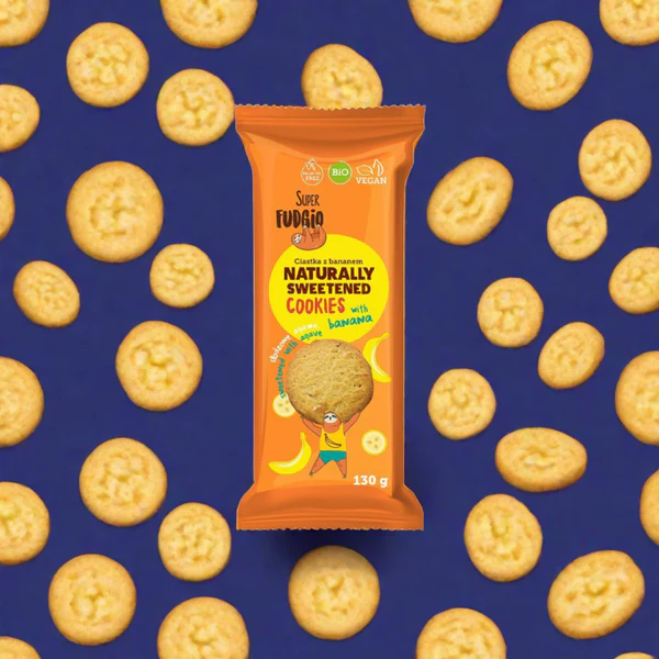 Biscuiti / Fursecuri - Prăjitură Cu Banane - BIO - 130g