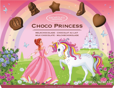 Selectii - Figurine Princess - Bomboane De Ciocolata Cu Lapte 100g