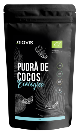 Produse Vegane - Pudra de Cocos Ecologica/BIO 125g