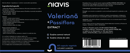 Valeriana + Passiflora extract 60cps [1]