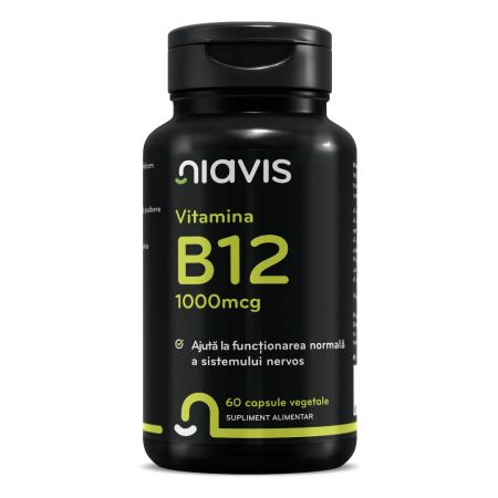 Suplimente - Vitamina B12 1000mcg 60cps