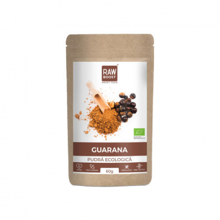Instant - Guarana Pudră Ecologică Crudă 60g