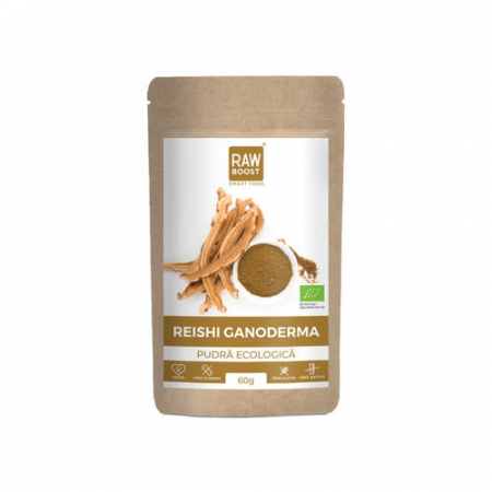 Produse - Reishi Ganoderma Pudră Ecologică 60g