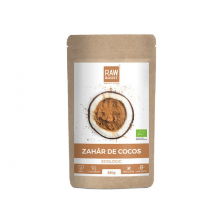 Fara Zahar Adaugat - Zahăr De Cocos Ecologic 250g