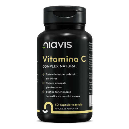 Suplimente - Vitamina C Extract Natural 60 cps