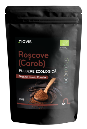 Superalimente / Vitamine - Roscove (Carob) Pulbere Ecologica/BIO 250g