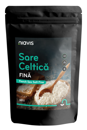 Alimente Fara Gluten - Sare Celtica Fina 500g