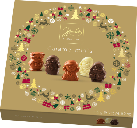 Dulciuri / Snacksuri - Selectie De Ciocolata Cu Crema De Caramel Pentru Craciun 175g
