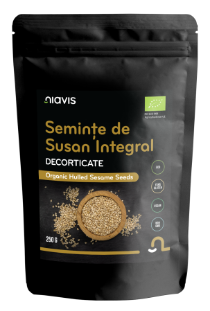 Seminte / Alune / Nuci - Seminte de Susan Integral Decorticate Ecologice/BIO 250g