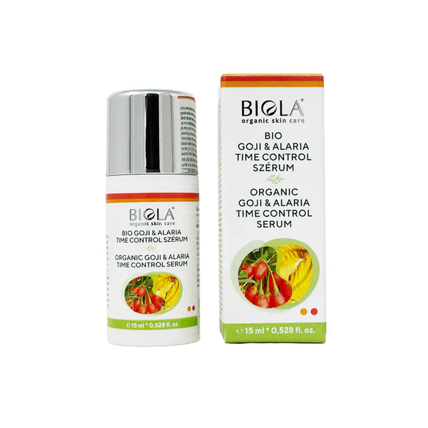 Îngrijirea Facială - Ser "Time Control" cu Goji și Alaria (BIO) - 15ml