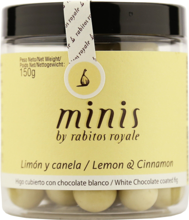 Bomboane - Smochine Cu Lamaie Si Scortisoara In Ciocolata Alba 150g