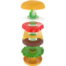 Sweet Burger - Jucarie Cu Bomboana Si Pudra De Sos Acrisor 15g [3]