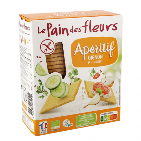 Pentru Copii - Turte crocante aperitiv cu ceapa - fara gluten 150g